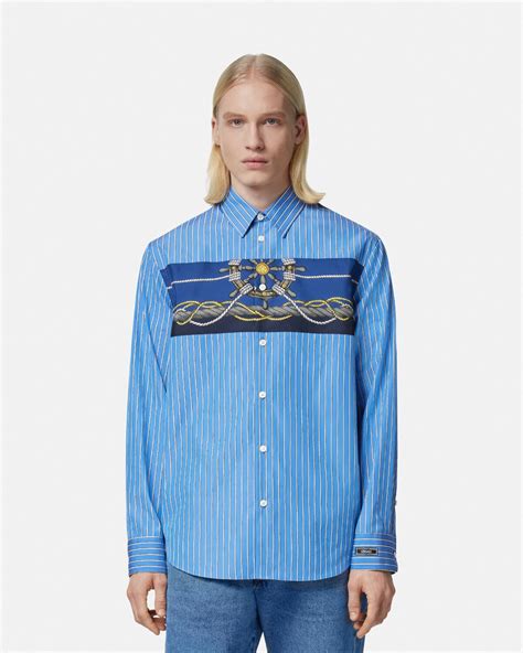 versace estampa|Versace nautical shirt.